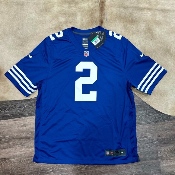 Nike On-Field NFL Indianapolis Colts Carson Wentz #2 Blue Jersey Mens XL NWT - Picture 1 of 7